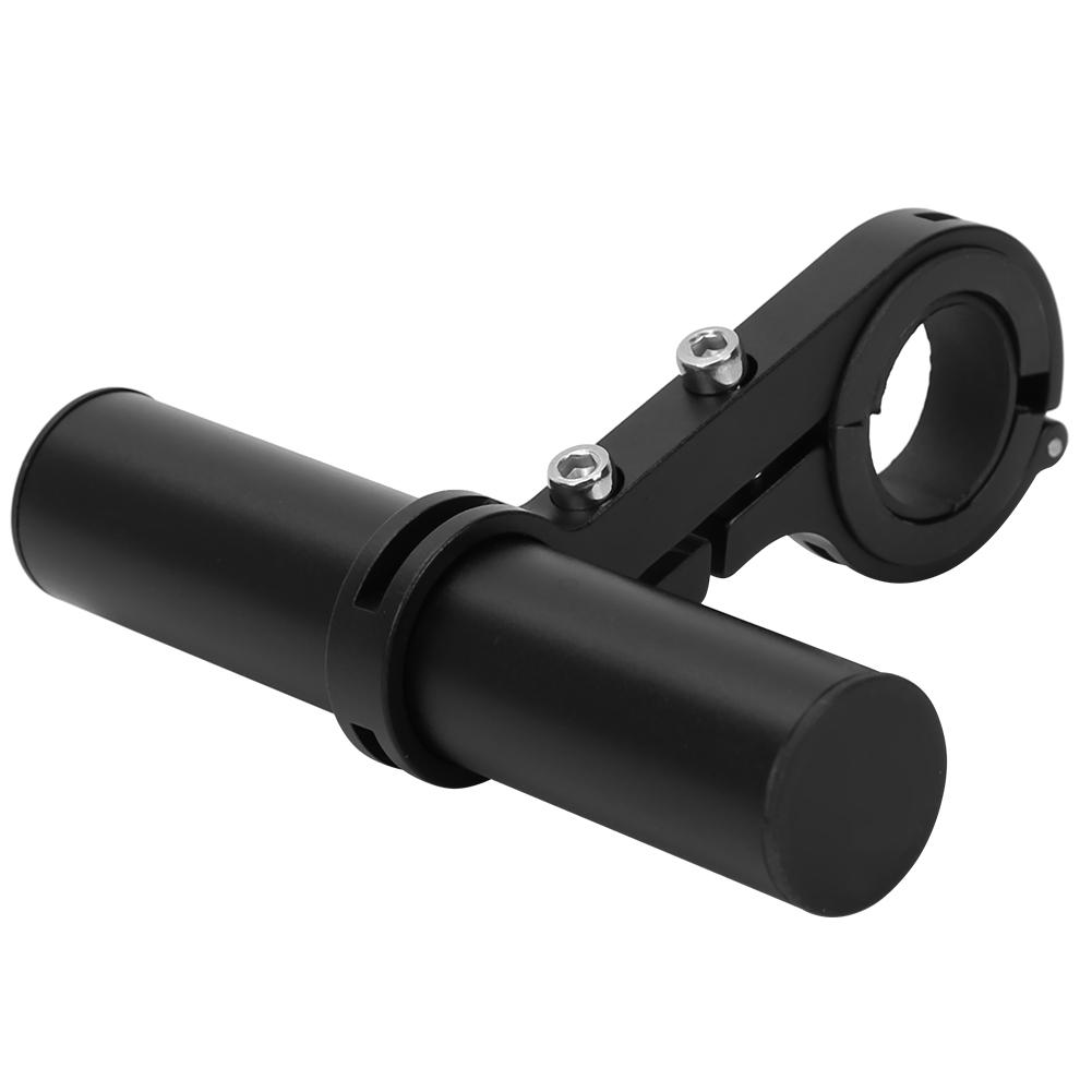 Стабильное крепление-удлинитель для велосипеда, зажим, хомут, держатель кронштейна для фонарика/фары на руль велосипеда