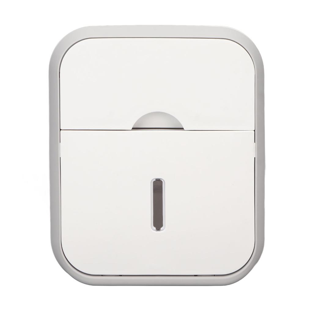 Paper Holder Box Wall Mounted Punching Free Waterproof Paper Towel Storage Box for Bathroom