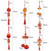 Traditional Chinese Lucky Persimmon Pendants Plastic Spring Festival Supplies  Home Wall Decor