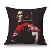Sportsman Boxer Football Athlete Super Star Poster Painting Home Decoration Cotton Linen Sofa Pillow Case Car Cushion Cover