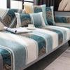 Living Room Sofa Cover Cotton Couch Covers Jacquard Sofa Cushion Four Seasons Sofa Towe L-shaped Couchs Cover Protection Set