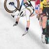 Мужская футболка Tour Of Flanders Cycling Футболка Van Der Poel с коротким рукавом и круглым воротом Футболка из 100% хлопка
