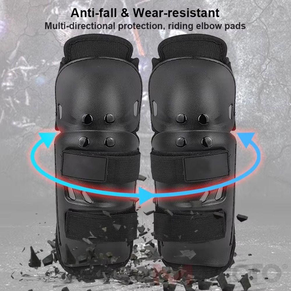 Shock-absorbent Motorcycle Elbow Pads Motocross Riding Cycling Knee Pads  Motorbike