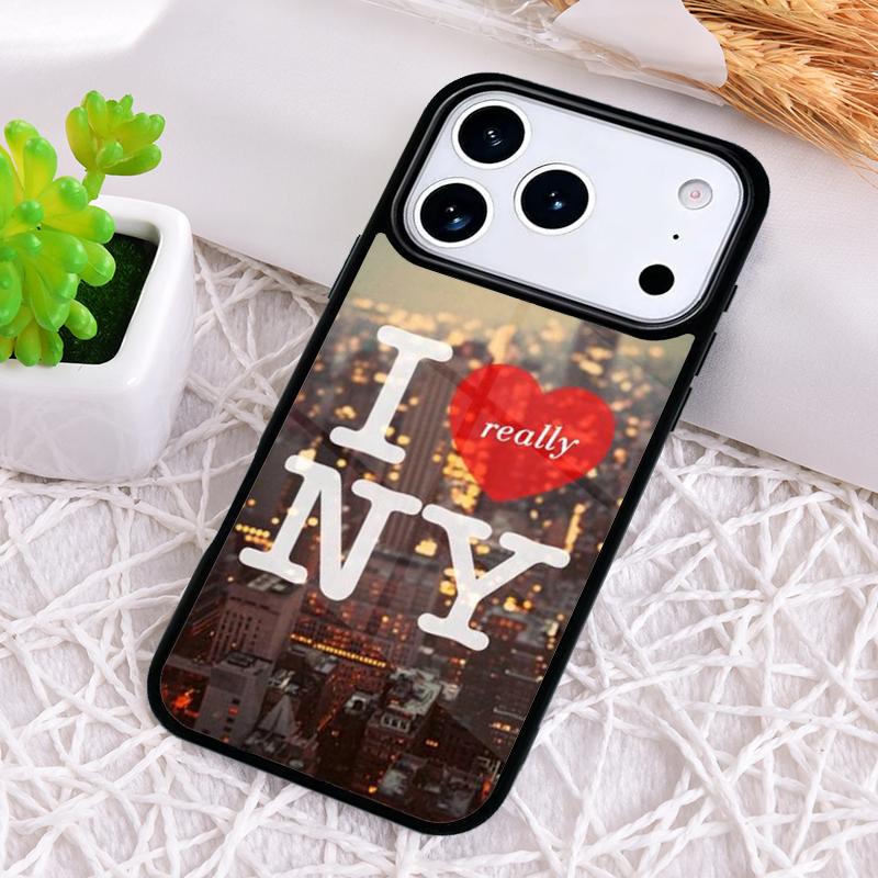 Чехол для телефона с принтом Нью-Йорка, противоударный, для iPhone 17 Air 16e 15 11 12 14 13 Pro Max, Cover Coque