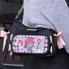 Bandage Bow Ita Bolsos Transparent Hand Bag Ladies Crossbady Sac Femme Shoulder Bags for Women Daily Using Bolsas