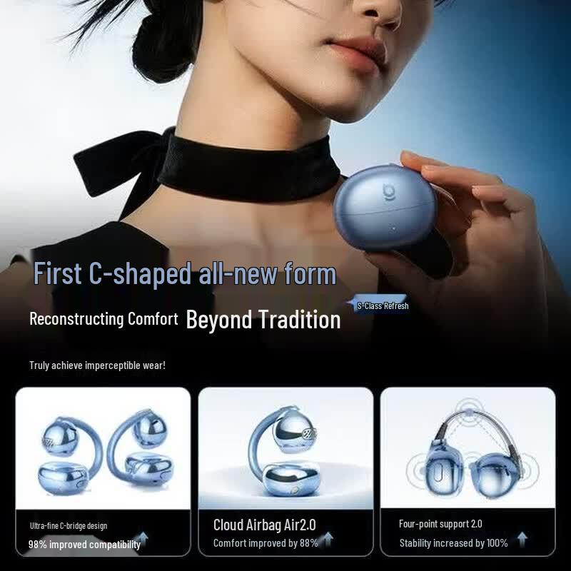 Baseus MC2 S Cloud Airbag Ear-Clip Wireless Headphones