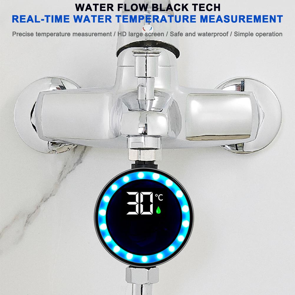 Для комфортного купания Умный термометр для ванны Термометр для душа Измеритель температуры воды Немедленные показания температуры