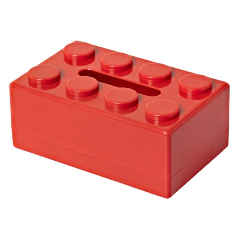 Innovative Brick Design Tissue Holder Multipurpose Desktop Paper Towel Organizer Napkin Dispenser Kitchen Decoration