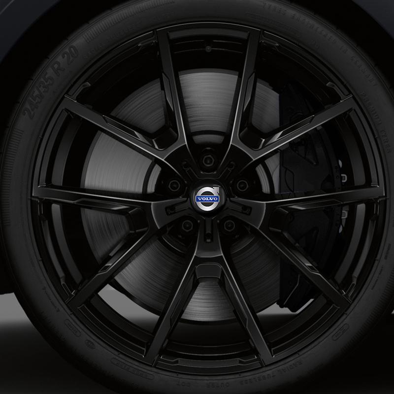 4 шт. 56 мм Наклейки на центральные колпачки колес автомобиля Для Volvo Rdesign AWD C30 C70 S40 S60 S70 S80 S90 V40 V50 V60 V70