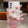 For Vivo V20 SE Y70 V20SE V2022 V2023 2020 Case Clear Back Cover Shell Fashion Butterfly Flowers Soft TPU Silicone Phone Case