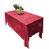 Rectangle Shiny Tablecloth Table Cloth Wedding Christmas Baby Shower Birthday Christmas Banquet Decor Home Dining Table Cover