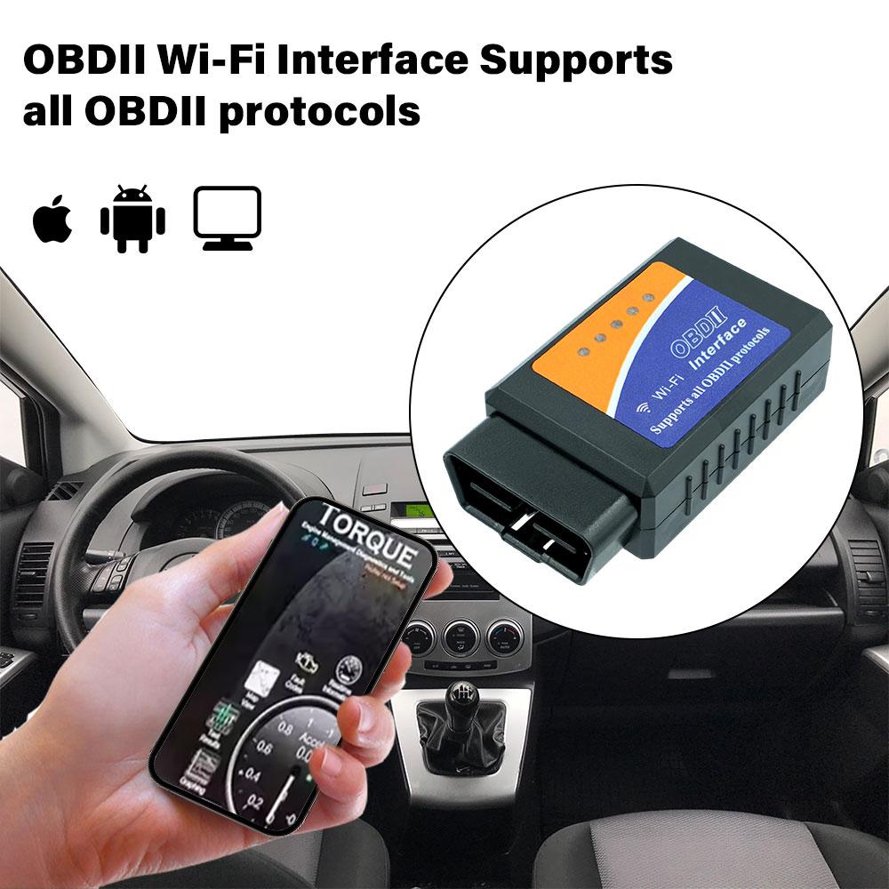 BT/Wifi ELM327 OBD Автомобильный диагностический инструмент Android / IOS PK Vgate Icar2 Считыватель кодов ELM327 V2.1 OBD2 Сканер TR6260S1