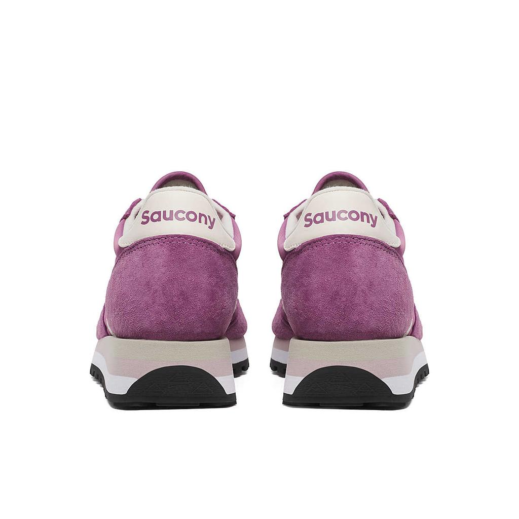 SAUCONY Джаз Тройной Джаз Удобные Нескользящие Износостойкие Низкие Кроссовки для Бега Женские Фиолетовые S60530-47