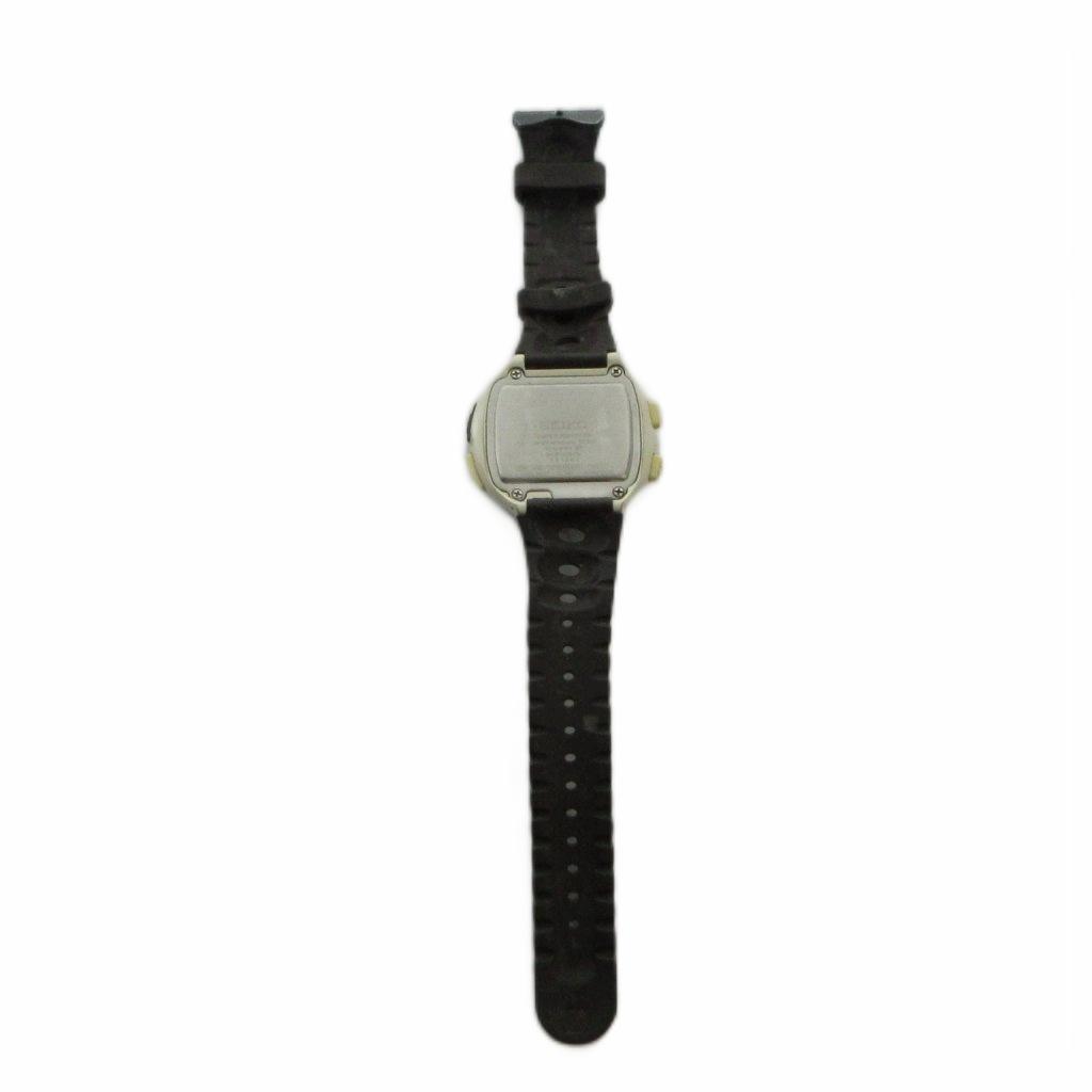 SEIKO SUPER RUNNERS Кварцевые Цифровые Часы S750-0AA0, Белые, Мужские. (GY11/ MQ)