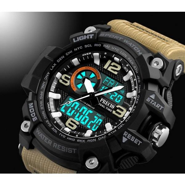 Presio мужские электронные часы военные водонепроницаемые N83