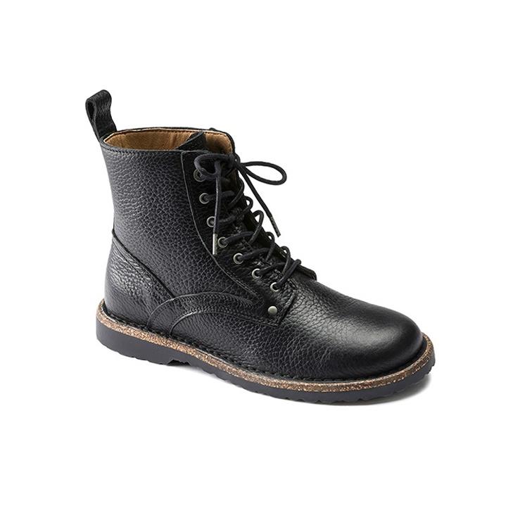 Birkenstock Bryson Series Leather Martin Boots Men boots Black 1017279