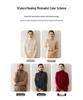 Women's Solid Color High Neck Cashmere Sweater - Soft, Loose Fit for Autumn/Winter