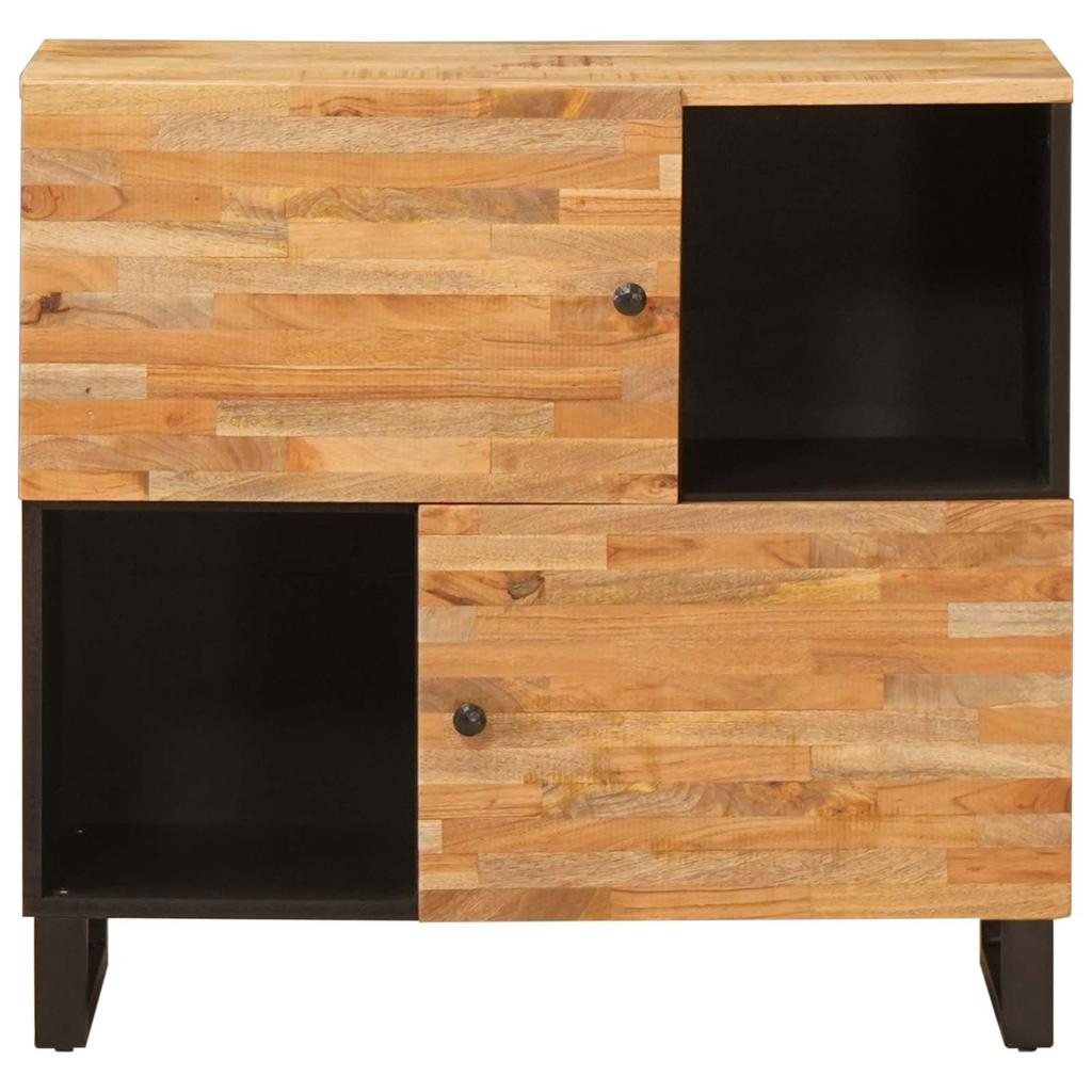 Sideboard Brown 80 x 33 x 75 cm Solid Mango Wood