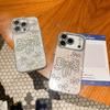 Чехол для мобильного телефона Apple 17 для iPhone16Promax с бантом, стразами и жемчугом, высококачественный, женский, 15, модный