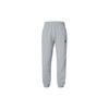 Logo Embroidered Knit Joggers with Drawstring Closure Men Bottoms Grey DD4677-063