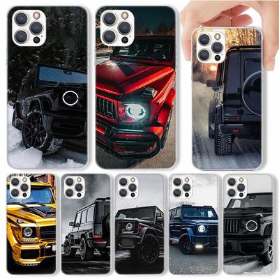 Черный спортивный автомобиль мужской мужской чехол для телефона G63 для Apple iPhone 16 15 14 13 12 11 Pro Max Mini XS XR X 7 Plus 8 + SE мягкий силиконовый чехол
