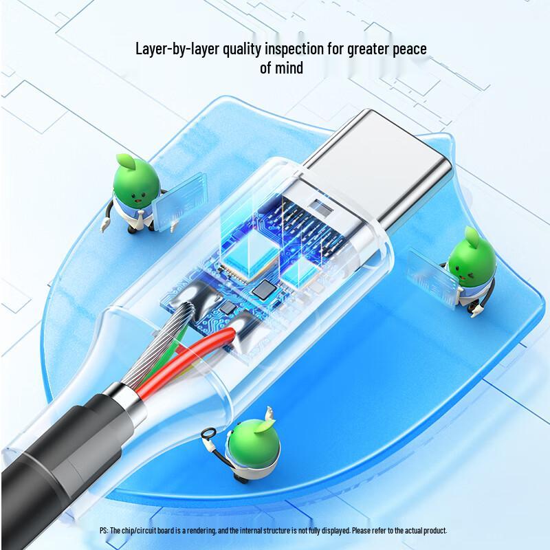 Ugreen Сверхбыстрый зарядный кабель Type-C 100 Вт