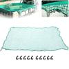 Heavy Duty Cargo Net Safety Net With 10 Pcs Hooks Car Universal Green Truck Cargo Accessories RoofPolyethylene Professional