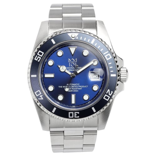 HYAKUICHI 101 Diver's Watch Automatic (Hand-winding Included) Hack Function Included Screw-in Crown Automatic Mechanical Date Display 200m Waterproof