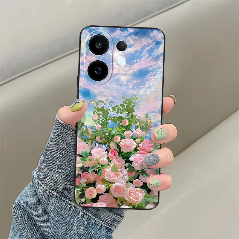 Чехол для Vivo S30 V2464A Милый Мягкий Силиконовый Задняя Крышка Чехлы Для Vivo S30 Pro S30Pro Mini VivoS30 Телефон Задняя Крышка Fundas Coque