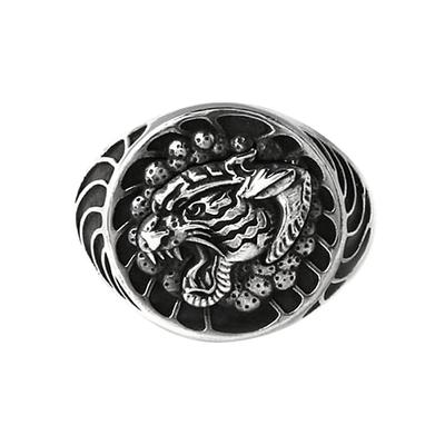 Anonymous Artisan Irezumi X Oldschool White Tiger Ring