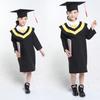Doctoral Master Performance Gowns Kids Cosplay Costume Halloween Gift Party