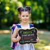 PETCEE First & Last Day of School Chalkboard - 9.5" x 12" Back to School Board Sign Reble 1st Day of Preschool Kindergarten Photo Props Gifts for