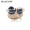 New Exquisite Coffee Cup Brooches Enamel Pins For Women Men Work Bar Decoration Accessories Alloy Corsage Coat Ornaments