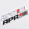 Хром Черный 3D ABS Буквы Логотип APR Stage III 3+ Задняя Дверь Багажника Шильдик Эмблема Наклейка