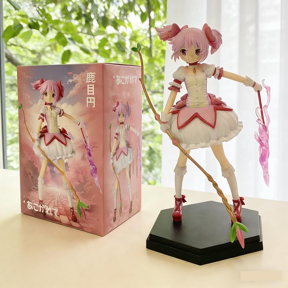 Подарок Puella Magi Madoka Magica Аниме Фигурка Канаме Мадока Волшебница ПВХ Аниме Фигурки Действия Аниме Мультфильм Модель Игрушка Подарки