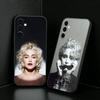 Чехол для телефона Королевы Поп-музыки М-Мадонны Для Samsung Galaxy A73,A72,A71,A70,A52,A51 Другие Мягкий черный чехол