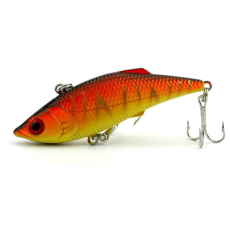 1pc Hengjia VIB Plastic Fishing Lure Bionic Shad Pike Lure Fishing Tackle