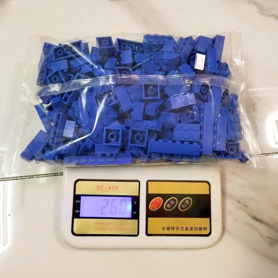 Building Blocks Hybrid Particles520g Bulk 17Colours DIY Toys for Children Free Base Plate Jigsaw Puzzle