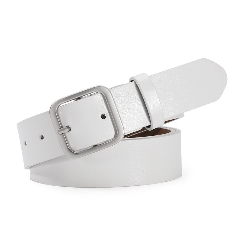 Ремень унисекс из модного термополиуретана из денима - корейский стиль, универсальный, повседневный для студентов