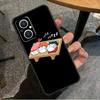 Kawaii Sushi Crowd Case For OPPO Reno 7 8 10 Pro 8T 2Z 4Z 5Z 6 Lite OPPO Find X6 Pro X2 X5 Lite X3 Neo Cover