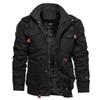Autumn and Winter Fashion High Quality Mens Military Zipper Jacket Outdoor Casual Fashion Tactical Army Fans Jacket Coat 3 Colors