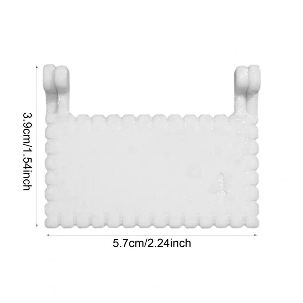 1/2Pcs Needle Gauge Edge Stitching Lock Sewing Gauge Quilting Hemming Non-Slip DIY Sewing Aid Tools 2/3/4/5MM Clip-on Tool