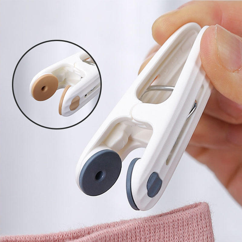 12 шт. Бесследные пластиковые прищепки для одежды Ветрозащитные прищепки для белья Прищепки для одежды Органайзер для хранения Зажимы для одеяла и полотенец Противоскользящие