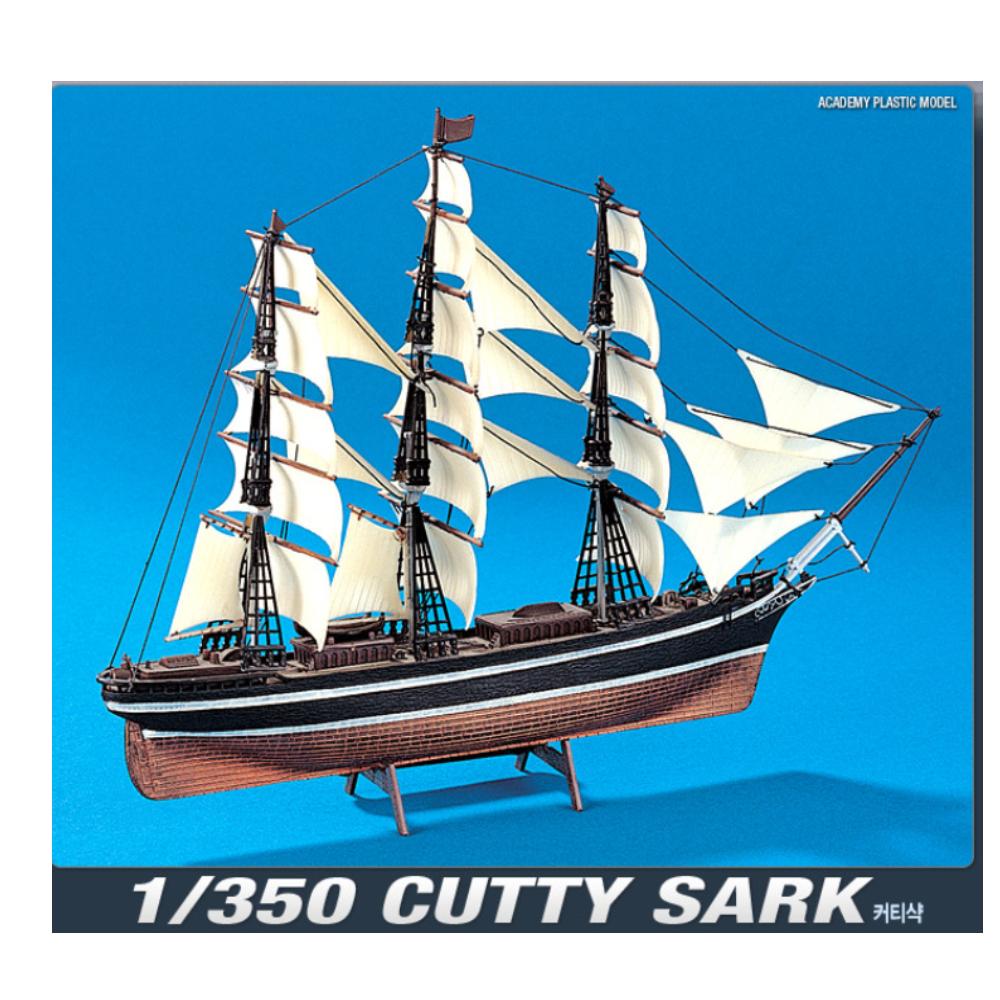 1/150,1/350 Корабль-клипер CUTTY SARK Academy NIB14403 Король парусников Cutty Sark + ПО ВСЕМУ МИРУ