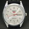 ВОССТАНОВЛЕННЫЕ ВИНТАЖНЫЕ SEIKO 5 АВТОМАТИЧЕСКИЕ 6309A ЯПОНИЯ МУЖСКИЕ АРАБСКИЕ ЧАСЫ a318860-9