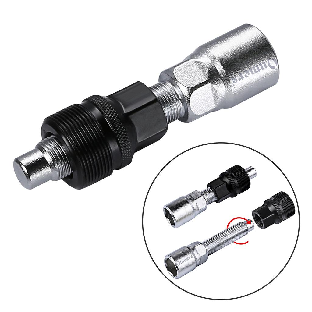 OUMERS Инструмент для велосипеда Съемник шатунов без шлица 16мм Регулируемый гаечный ключ Инструмент для каретки BB Набор для ремонта велосипеда Высокоточный и прочный + +