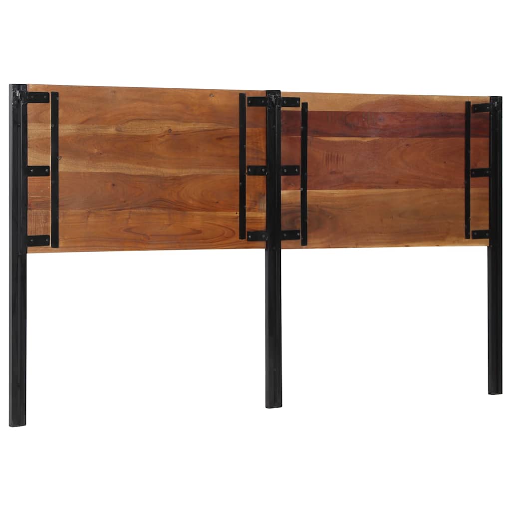 Headboard 180 cm Reclaimed Solid Wood and Iron