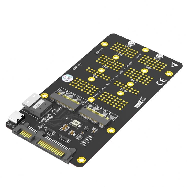 Адаптер NVME M.2 на SATA3 и SFF8654 для быстрой передачи данных и решения для хранения данных
