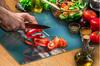 GLASS CUTTING BOARD 45x52 Drops