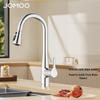 Выдвижной и поворотный кухонный смеситель JOMOO